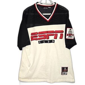 Vintage Disney Originals ESPN Club Mesh Jersey Walt Disney World BoardWalk XL